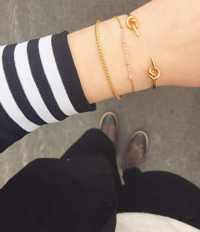 Lina Bracelet - Armkette (wasserfest)