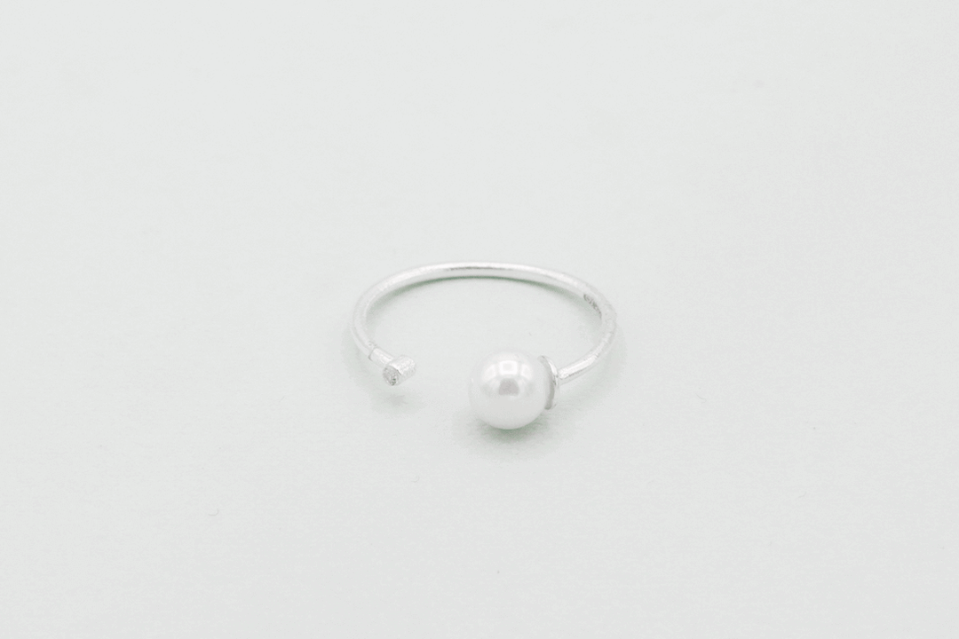 Pearl Love Ring - Fingerring (wasserfest)