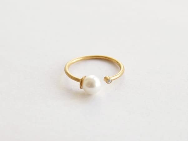 Pearl Love Ring - Fingerring (waterproof)