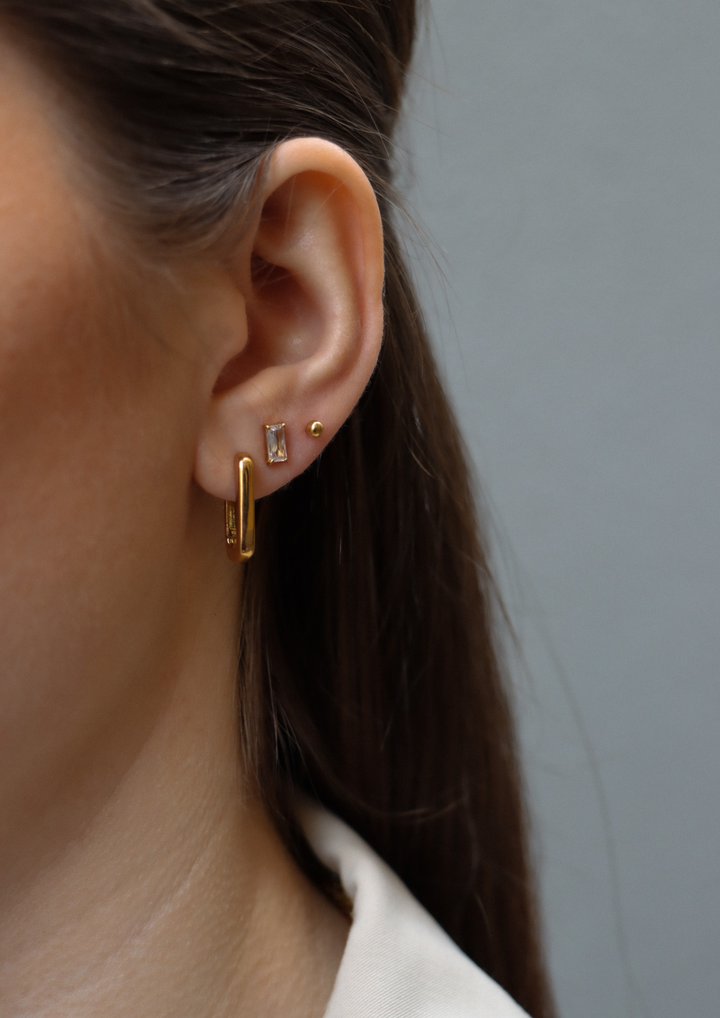 Hannah Stud - Ohrstecker (wasserfest)
