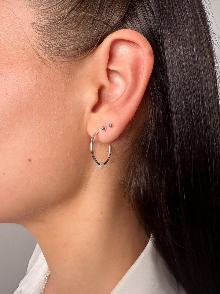 Ivy Pearl Hoop - Creolen (wasserfest)