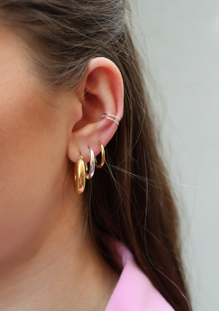 Double Row Earcuff - Ohrklemme (wasserfest)