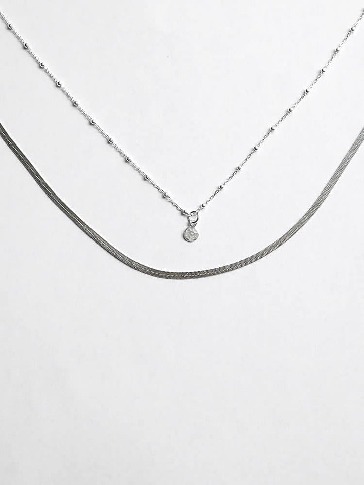 Amélie Well Coin Necklace - Halsketten Layering Set (waterproof)