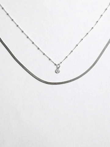 Amélie Well Coin Necklace - Halsketten Layering Set (wasserfest)