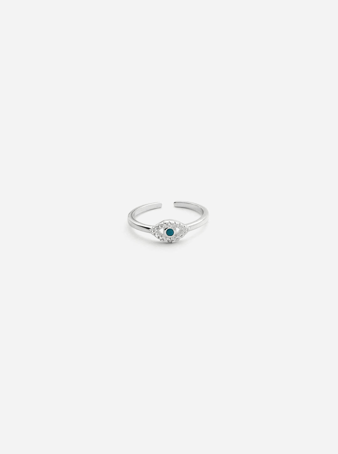 Fatima Eye Zircone Ring - Fingerring (wasserfest)