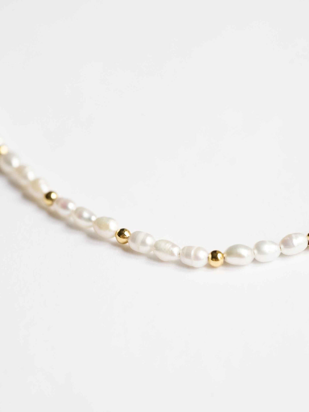 Personalized Sonia Pearl Love Letter Necklace - Perlenkette (wasserfest)