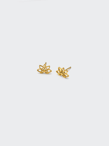 Lotus Stud - Ohrstecker (wasserfest)