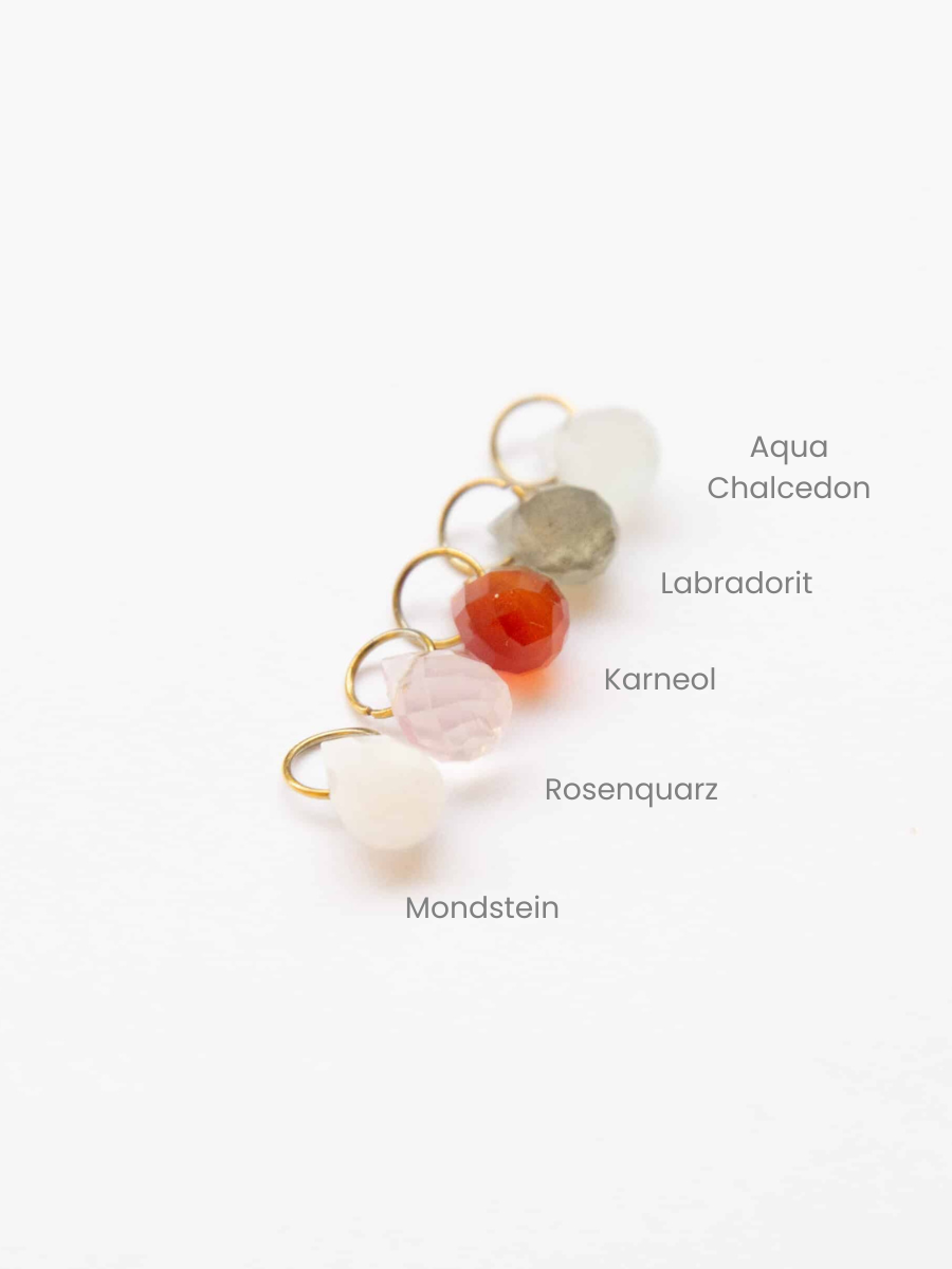 Personalized Sia bold heart stone Bracelet - Armband (wasserfest)