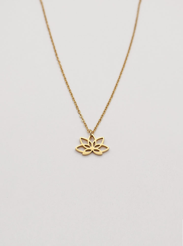 Lotus Necklace (Waterproof)