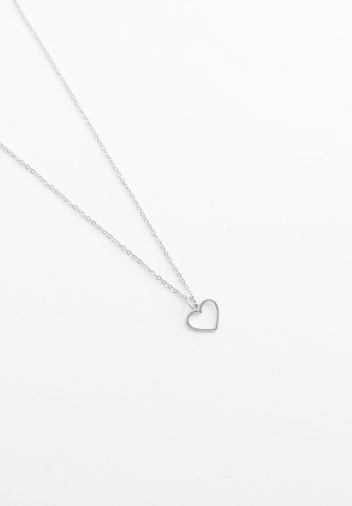 Simple Heart Necklace - Halskette (wasserfest)