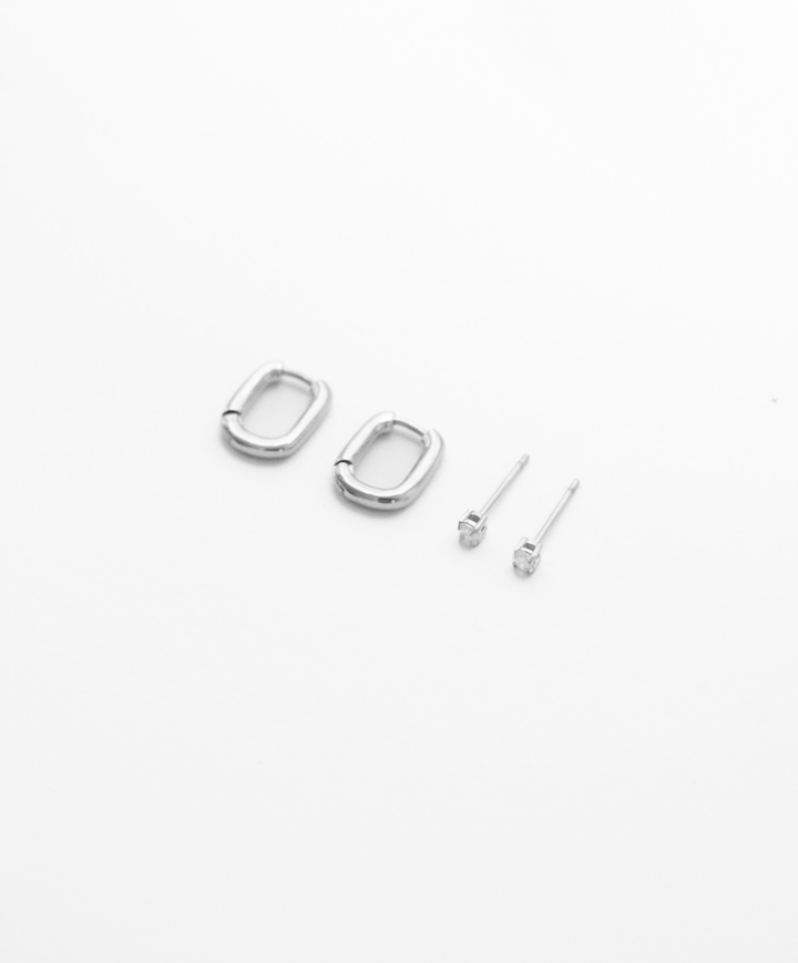 Madison Crystal - Earstacking Set (wasserfest)