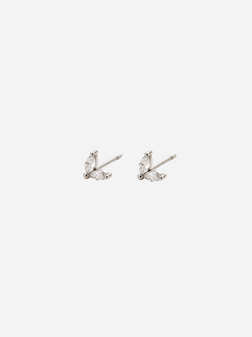 Butterfly Zircone Stud - Ohrstecker (wasserfest)