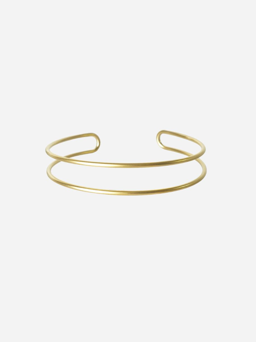 Double Row Arm Cuff (matt) - Oberarmreif (wasserfest)