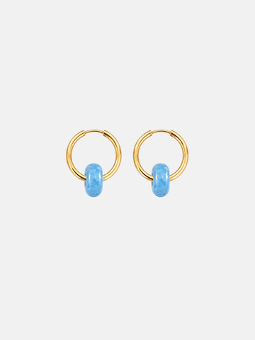 Personalized Ava Infinity Mini Stonut Hoop - Creolen (wasserfest)