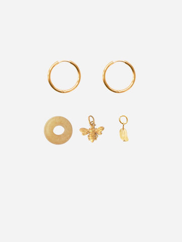 Ava Bee Honey Hoop - Creolen (wasserfest)