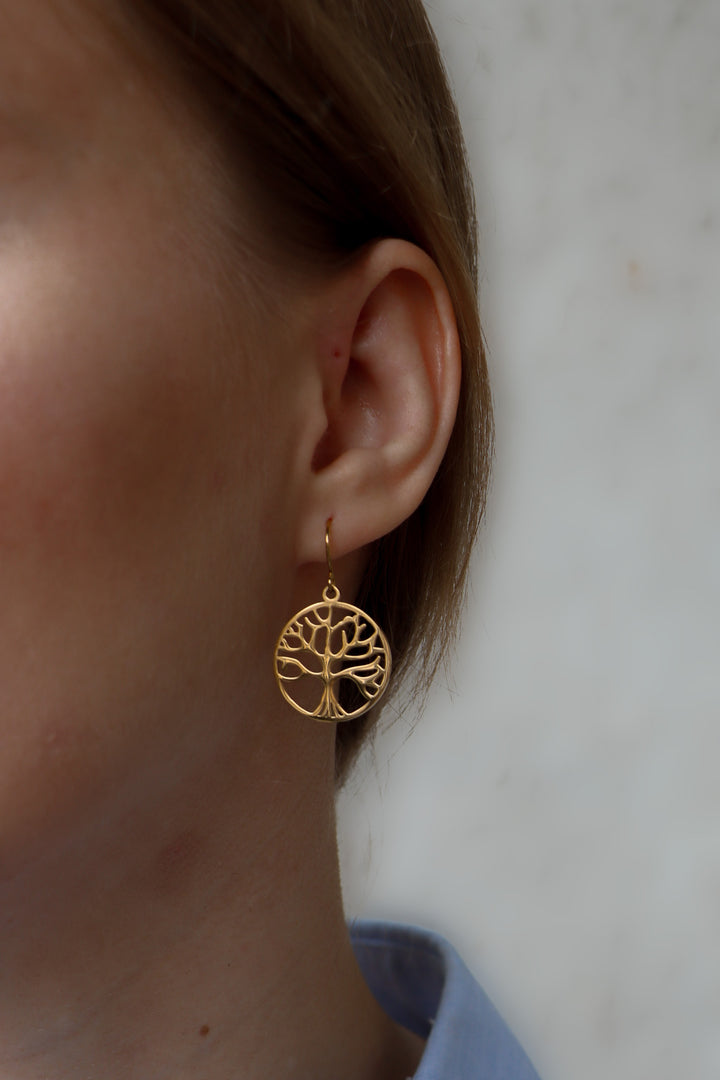 Big Tree of life Earring - Ohrringe (wasserfest)
