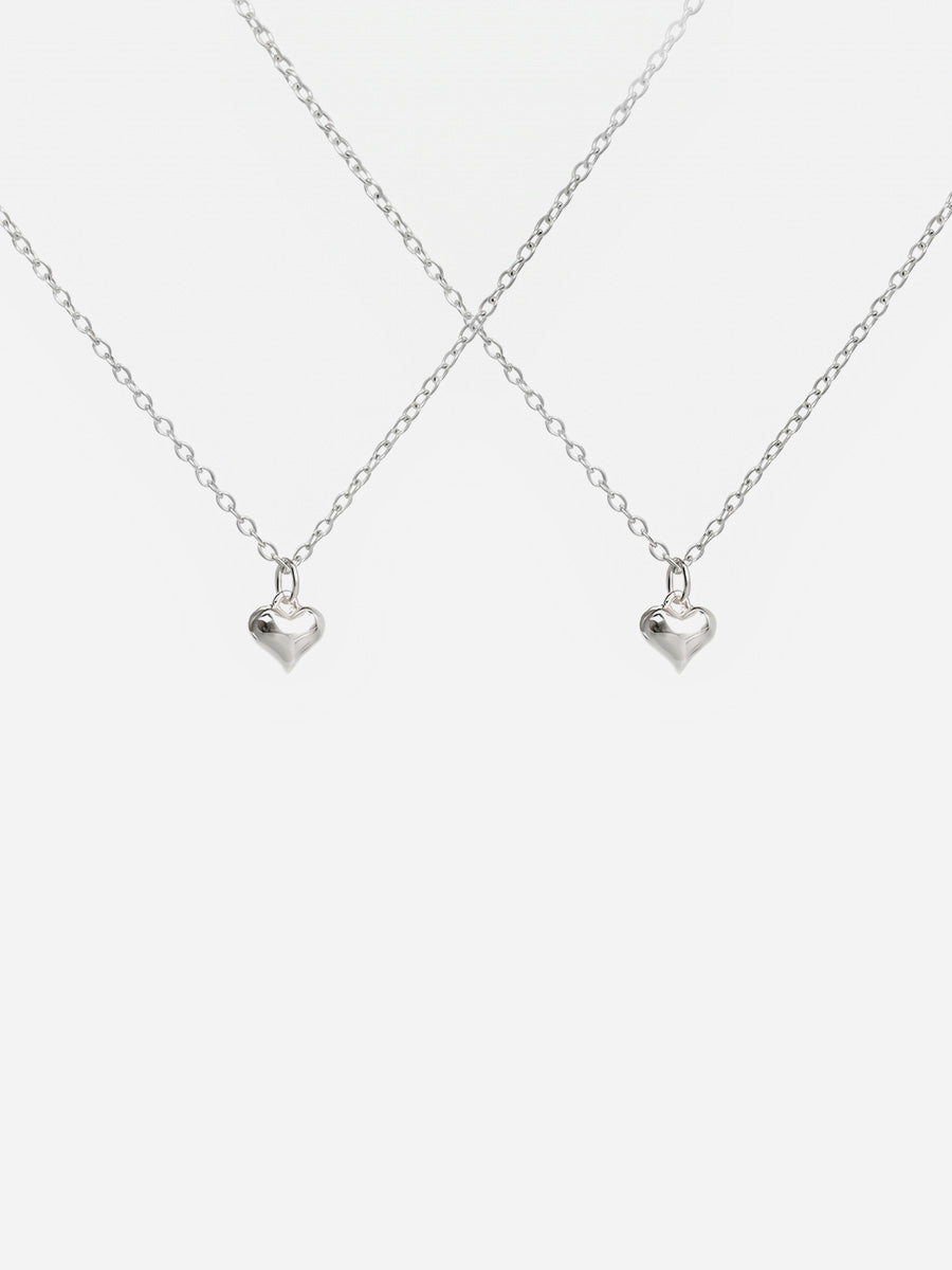Bold Heart Necklace - Friendship Set (wasserfest)