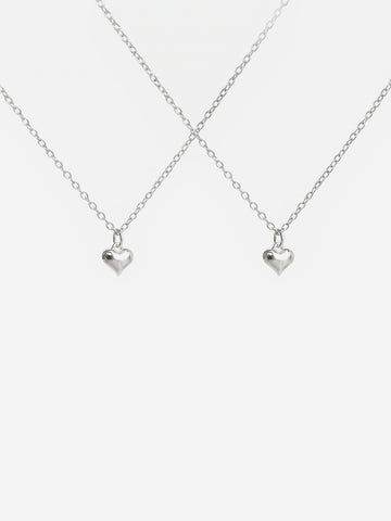 Bold Heart Necklace - Friendship Set (wasserfest)