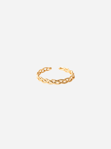 Braided Ring - Fingerring (wasserfest)