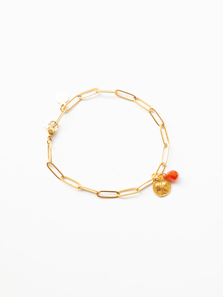 Personalized Brooklyn Athene Stone - Armkette (wasserfest)