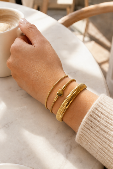 Everyday Amélie Love Bracelet - Armschmuck Set (wasserfest)