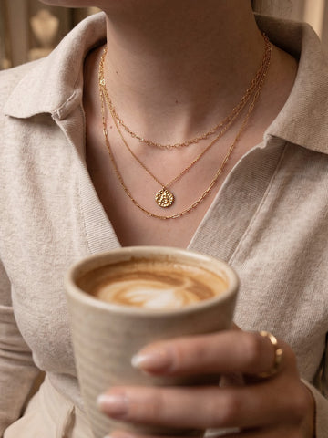 Connected Hearts Necklace - Halskette (wasserfest)