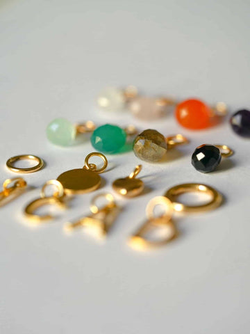 Personalized Bracelet - Rosenquarz (wasserfest)