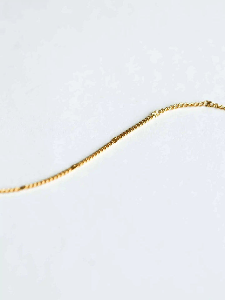 Personalized Necklace mit zwei Anhängern (waterproof) - A