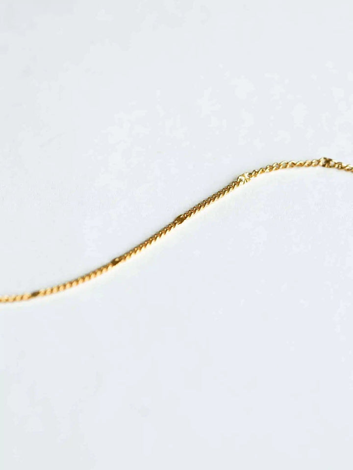 Personalized Necklace mit zwei Anhängern (wasserfest) - A