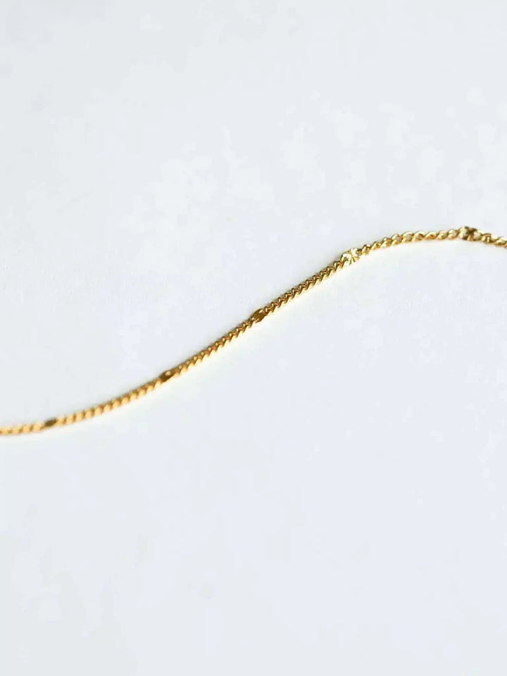 Personalized Necklace mit zwei Anhängern (waterproof) - F