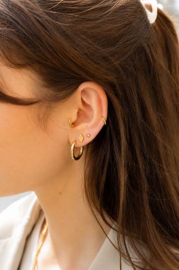Diamond Stud - Ohrstecker (wasserfest)