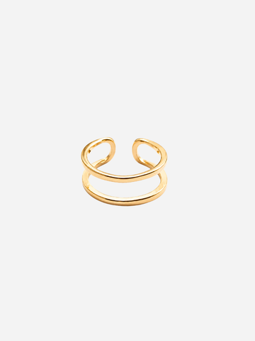 Double Row Ring - Fingerring (wasserfest)