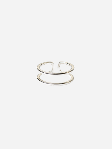 Double Row Ring - Fingerring (wasserfest)