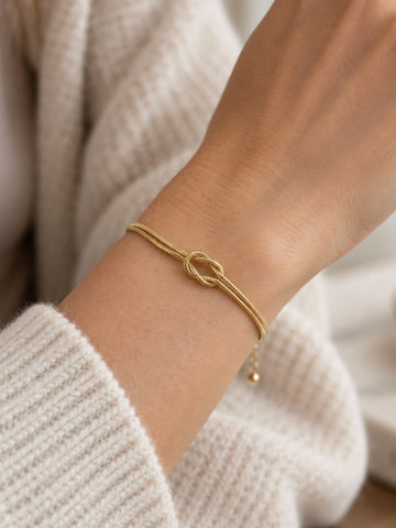 Endless Knot Bracelet - Armkette (wasserfest)