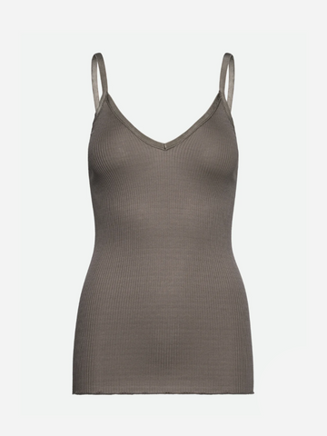 Silk strap top - Rosemunde