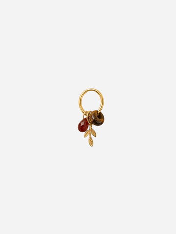 Personalized Ava Golden Earth Hoops - Creolen (wasserfest)