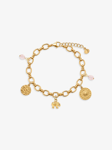Freya Oriental Charms Bracelet - Armkette (wasserfest)