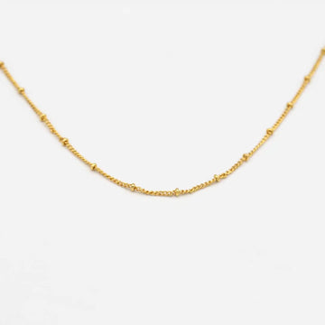 Personalized Necklace mit zwei Anhängern (wasserfest) - A