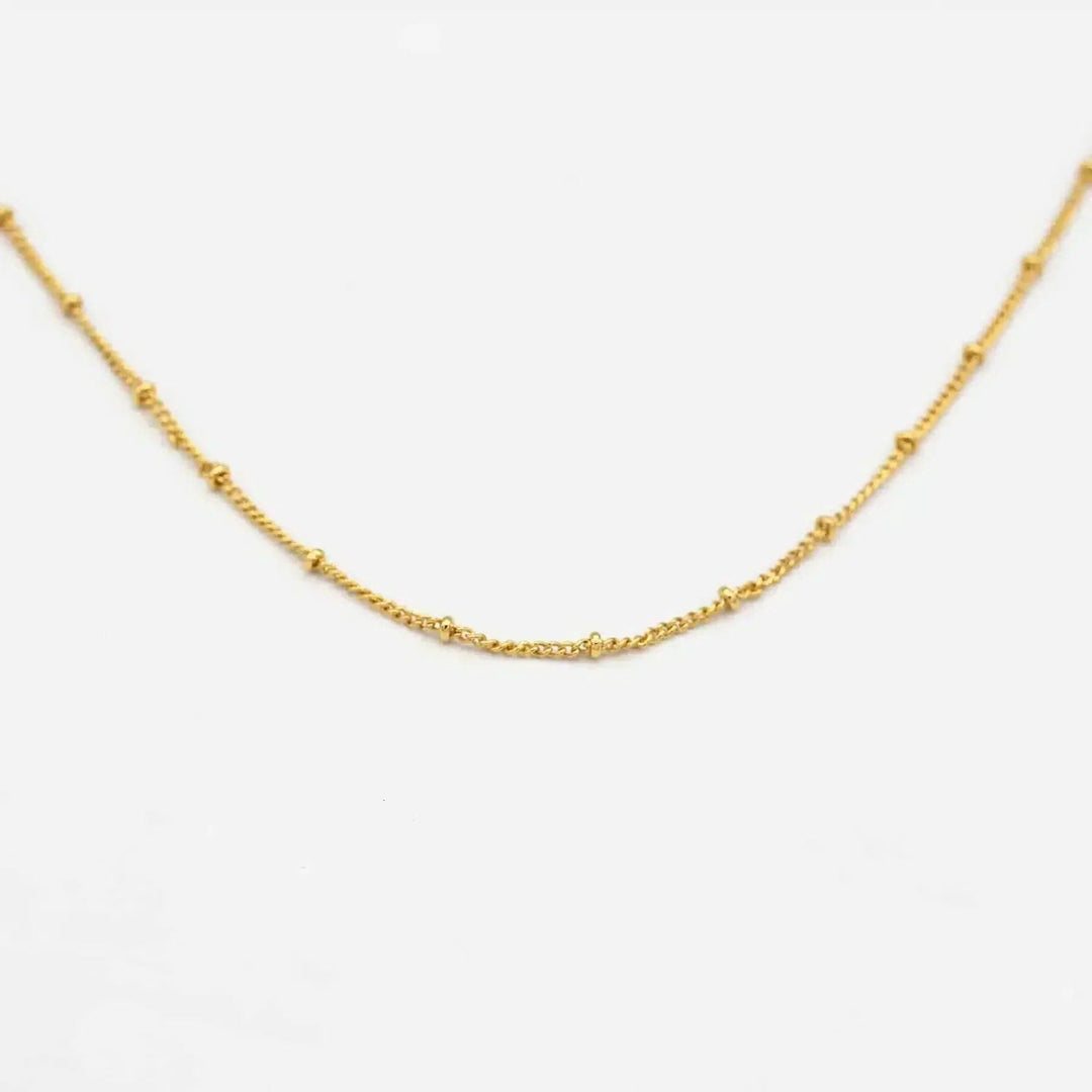 Personalized Necklace mit zwei Anhängern (waterproof) - Q