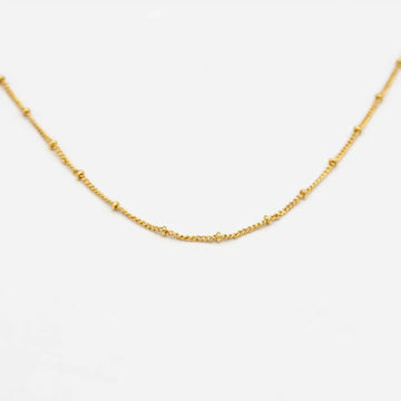 Personalized Necklace mit zwei Anhängern (wasserfest) - B