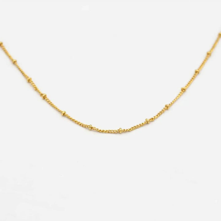 Personalized Necklace mit zwei Anhängern (wasserfest) - E
