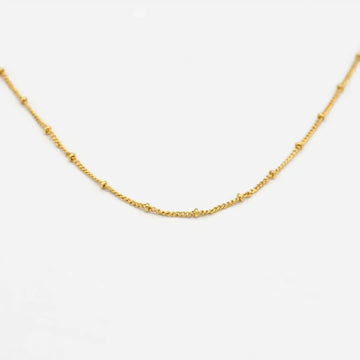 Personalized Necklace mit zwei Anhängern (wasserfest) - G