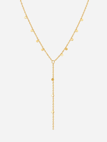Y-Boho Coin Necklace - Halskette (wasserfest)