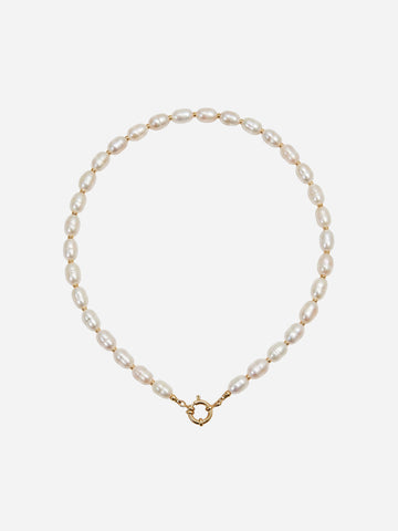 Big Sonia Pearl Love Necklace - Perlenkette (wasserfest)