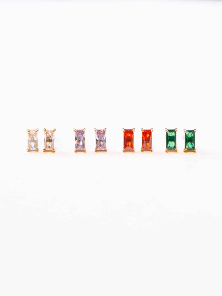 Hannah Bar Stud - Earstacking Set  (wasserfest)