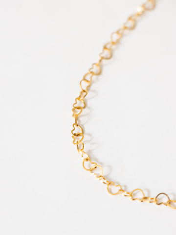 Connected Hearts Necklace - Halskette  (wasserfest)