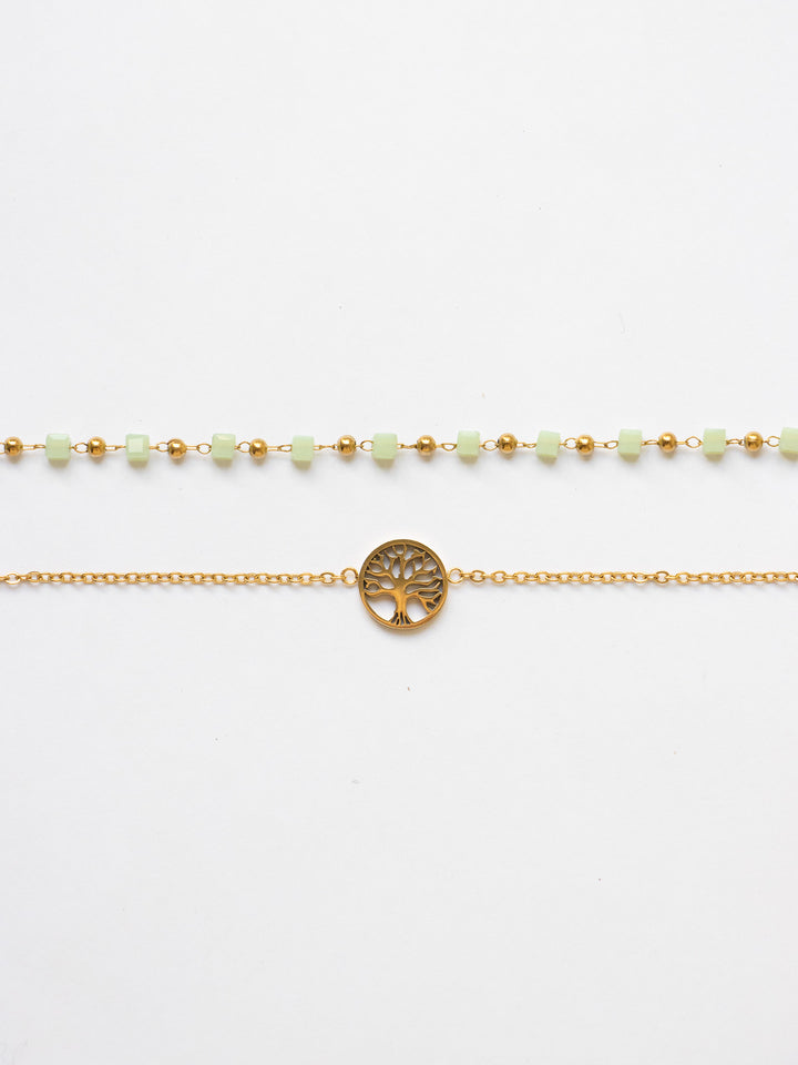 Alyssa Karma Bracelet - Armschmuck Set (wasserfest)