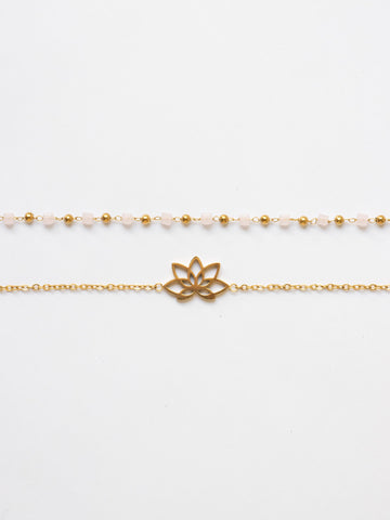 Alyssa Karma Bracelet - Armschmuck Set (wasserfest)