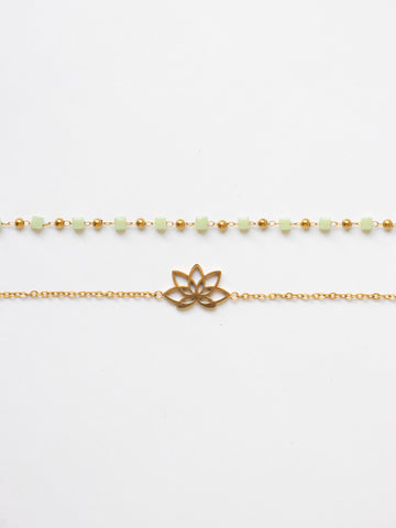 Alyssa Karma Bracelet - Armschmuck Set (wasserfest)