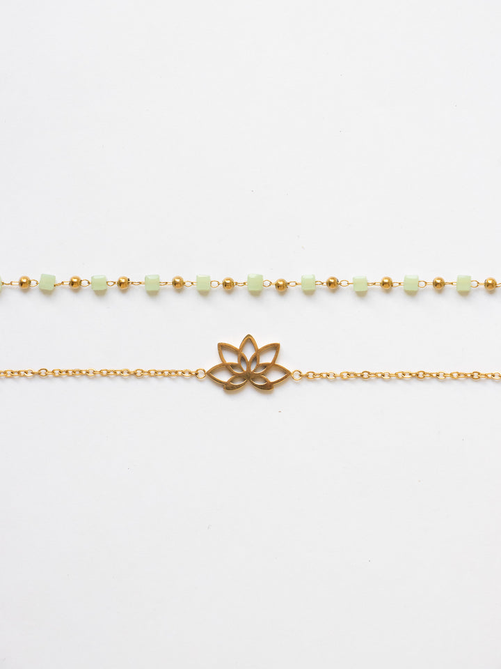 Alyssa Karma Bracelet - Armschmuck Set (wasserfest)